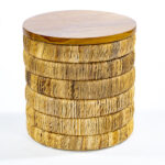 ABACA SIDE TABLE