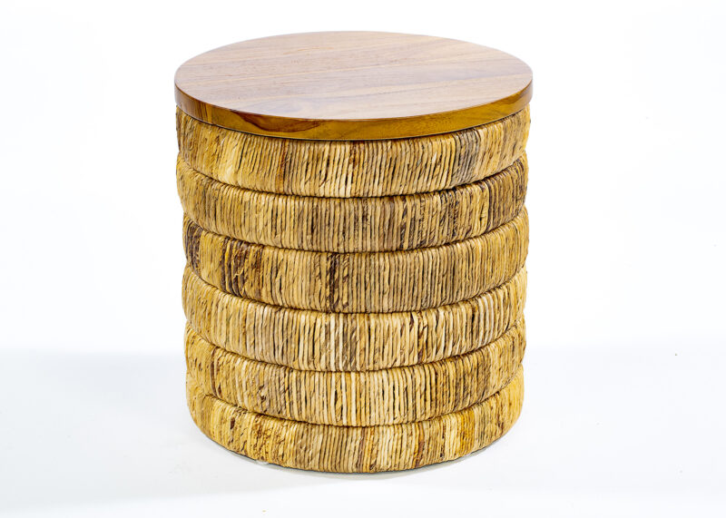 ABACA SIDE TABLE