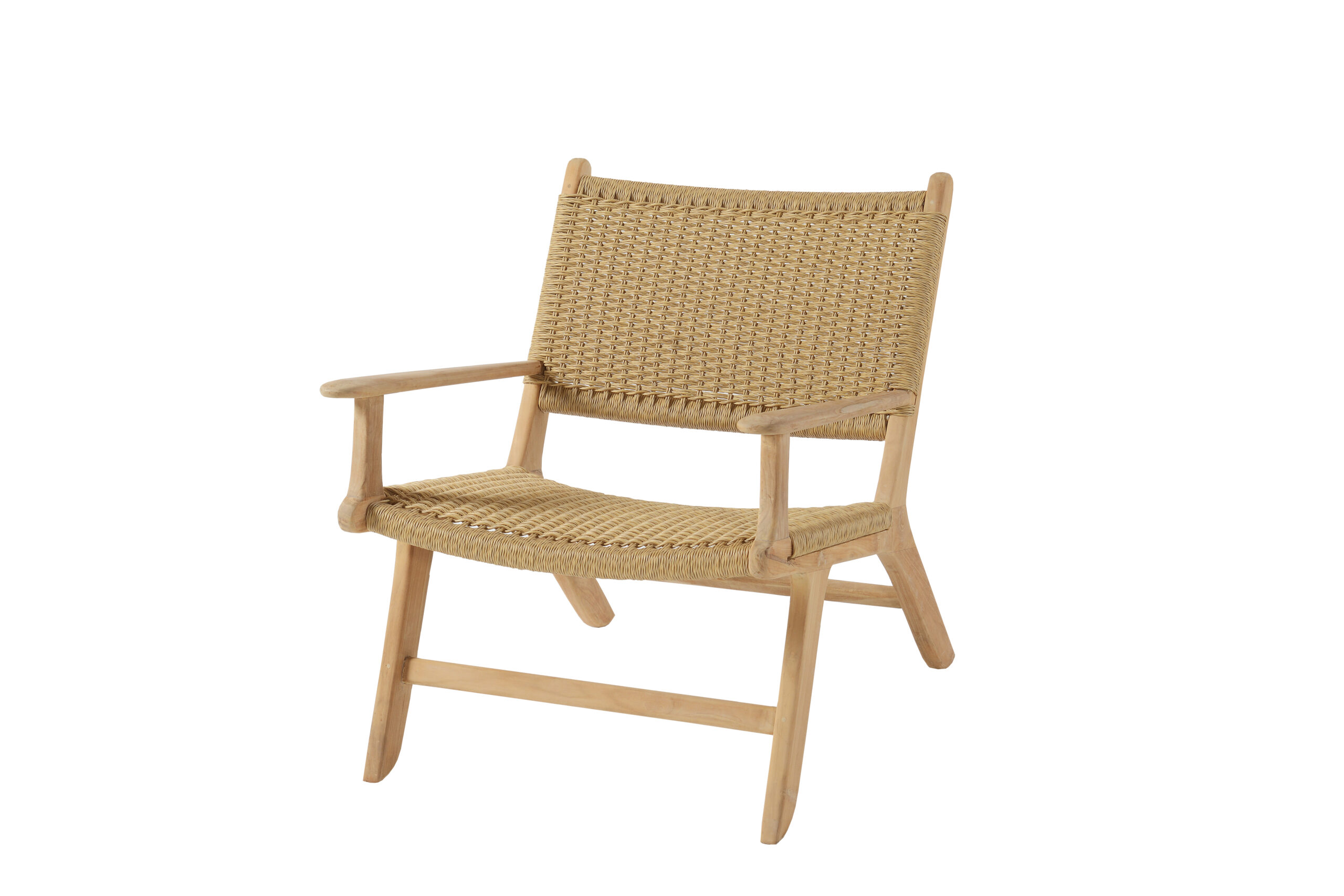 Zen Lounge Chair in Viro - Bali Teak Collective