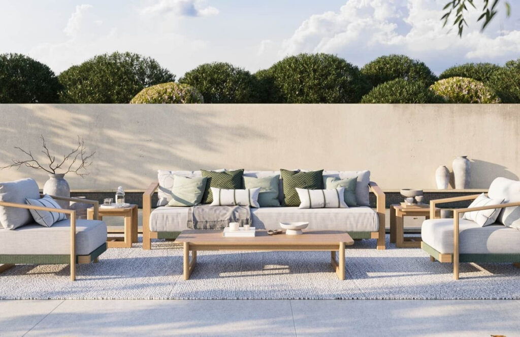 sofa outdoor set