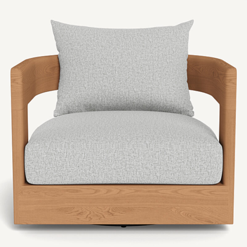 Samsara  Teak Swivel Lounge Chair