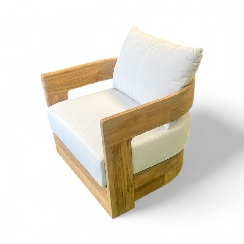 Samsara  Teak Swivel Lounge Chair